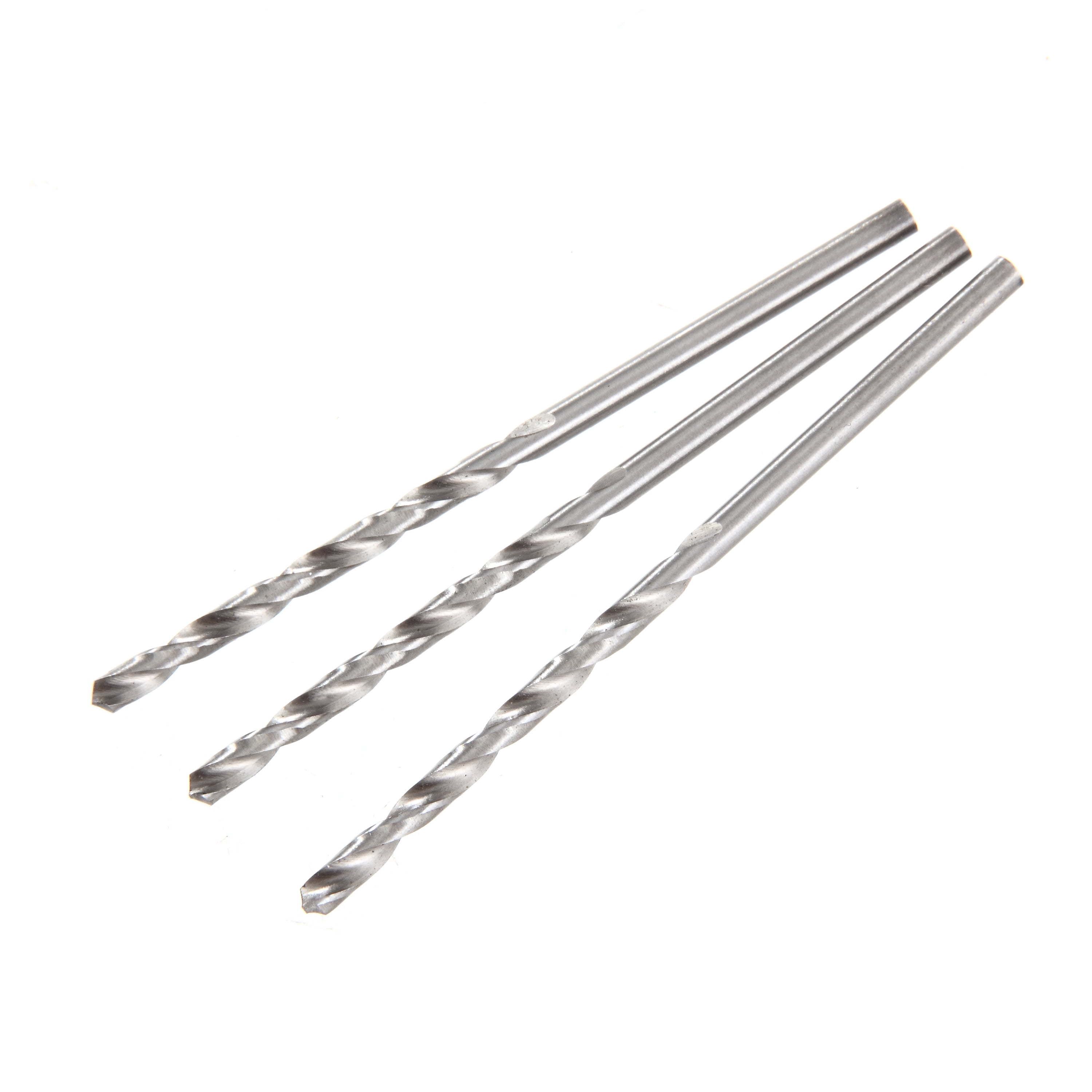 (3 pack) Hyper Tough 3-Piece 7/64 inch Hss Roll Forged Drill Bits, Hss Material, AU00043K
