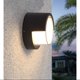 thumbnail image 1 of Apliques de pared para exteriores, luces LED de 12 W, apliques exteriores impermeables, iluminación arriba y abajo para porche, patio, vestíbulo de garaje (luz cálida), 1 of 5