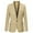 Khaki, variant on Boys Casual Blazer Jacket Kids Slim Fit Sport Coat Stylish Modern Button-Down Suit Jacket for School & Formal