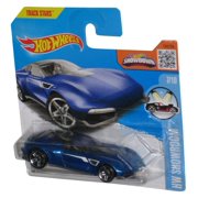 Hot Wheels HW Showroom 7/10 (2016) Blue Gazella GT Car - (Short Card)