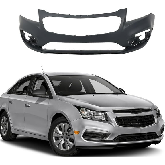 ALL-CARB Front Bumper Cover Replacement for 2015 Cruze Replacement for 2016 Cruze Limited Primed 94525910 GM1000976