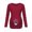 Red, variant on Gyujnb Classic Crew Neck Maternity Long Sleeve Tunic Solid I'm A Boy Heart Footprint Print Side Ruched Bump Waist Curved Loose Hem Soft Stretch Top ,XXL