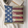 thumbnail image 3 of YINGXI Throw Pillow Cover, America Flag Decor for Sofa Couch 20x20in, 3 of 5