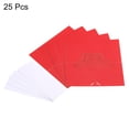 thumbnail image 3 of Unique Bargains Table Name Place Cards,25pack Favor Decor Hollow Butterfly Cut Design Seat Blank Card, Red, 3 of 5