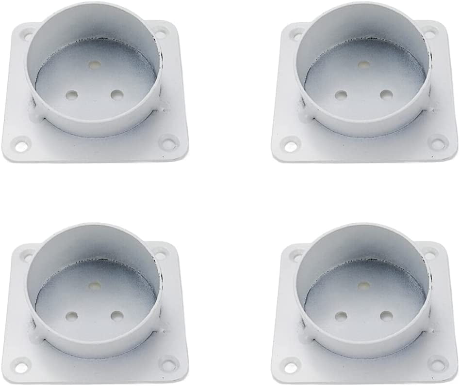 4pcs Angled Leg Mounting Plates Furniture Leg Attachment Plates Table