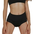 thumbnail image 2 of YOTMKGDO Period Panties, Incontinence Underwear for Women, 1Pc Underwear for Women Leak Proof Cotton Overnight Menstrual Panties Briefs High Waisted Leak Proof, 1PC-Black, 3X-Large, 2 of 8