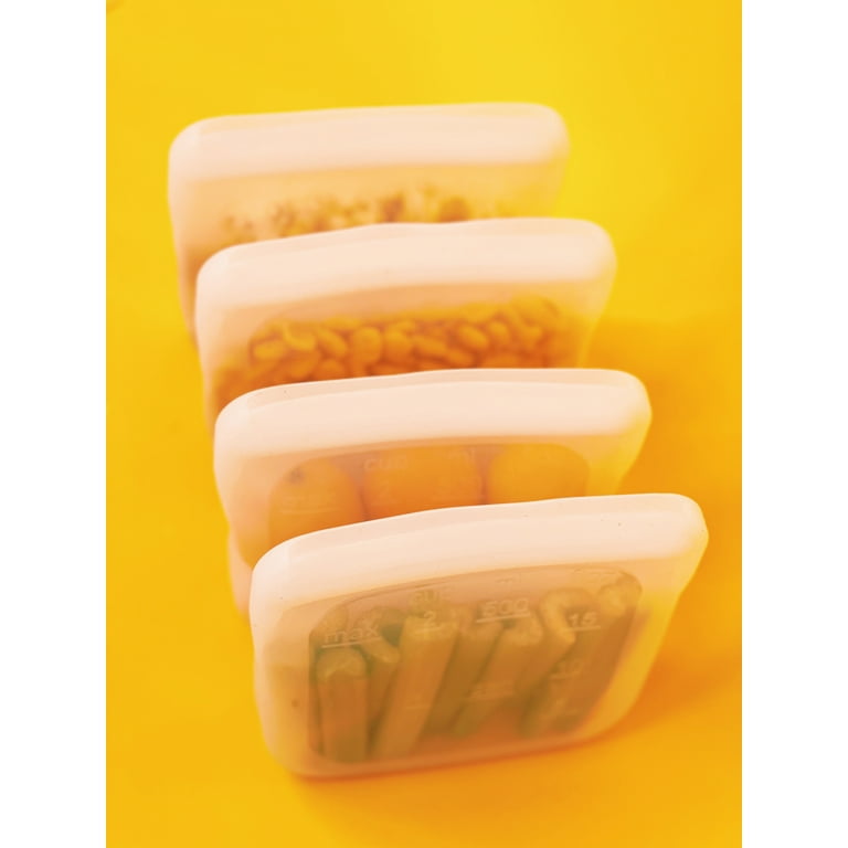 Silicone Storage Bags - Set of 4