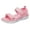 Pink, variant on Aayomet Children Shoes Beach Sandals Light Girl Sandals Big Children Soft Bottom Girls Beach Shoes Girl Jelly Sandals Size 13,Pink 11.5