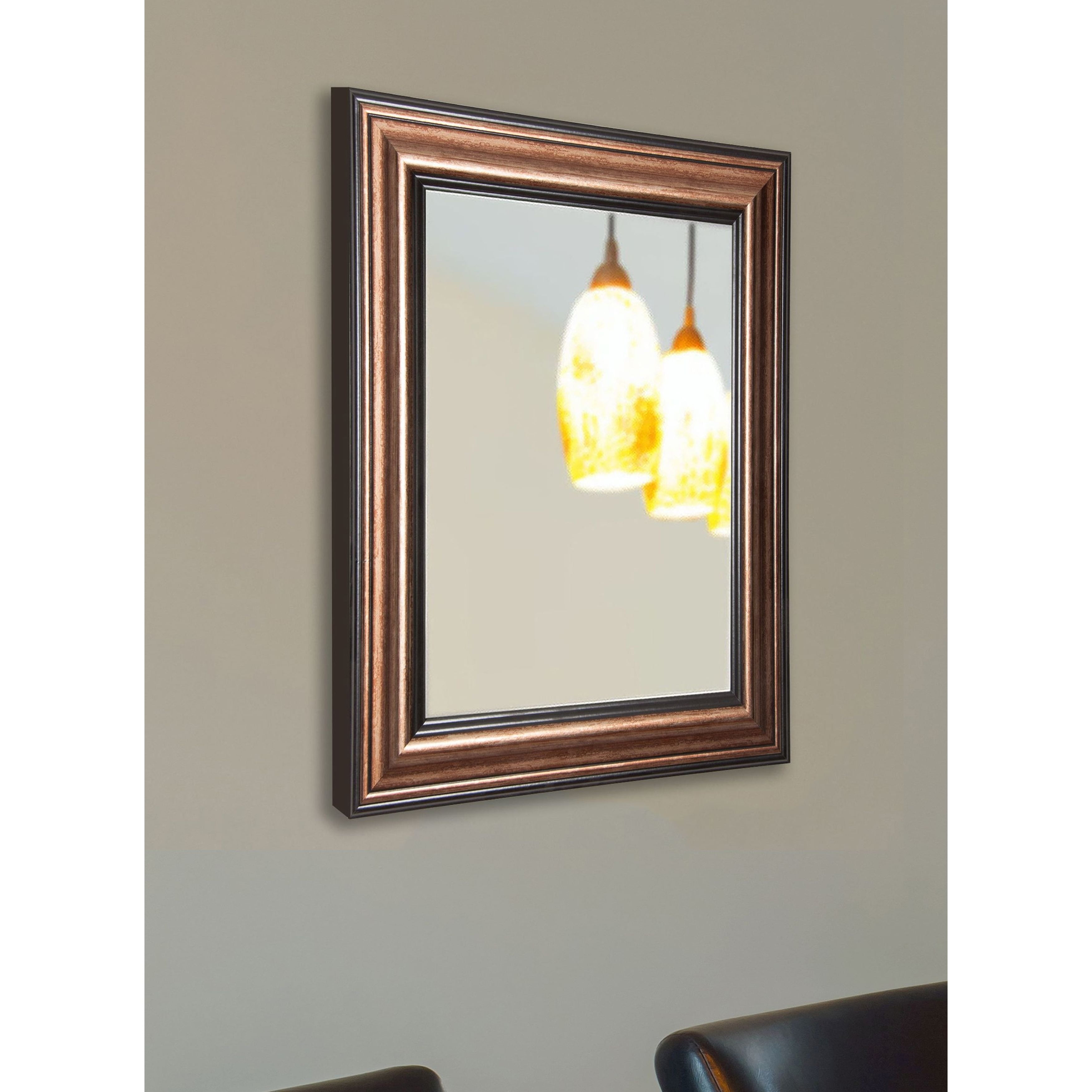 Rayne Mirrors Smoked Bronze Wall Mirror