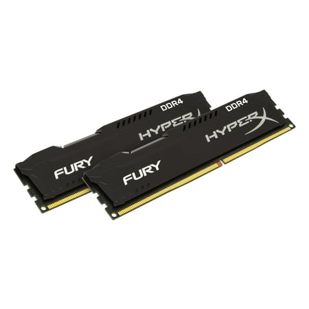 HyperX FURY Memory Black 8GB 2666MHz DDR4 CL15 DIMM (Kit of 2) (Best Ddr4 Ram Speed For Gaming)
