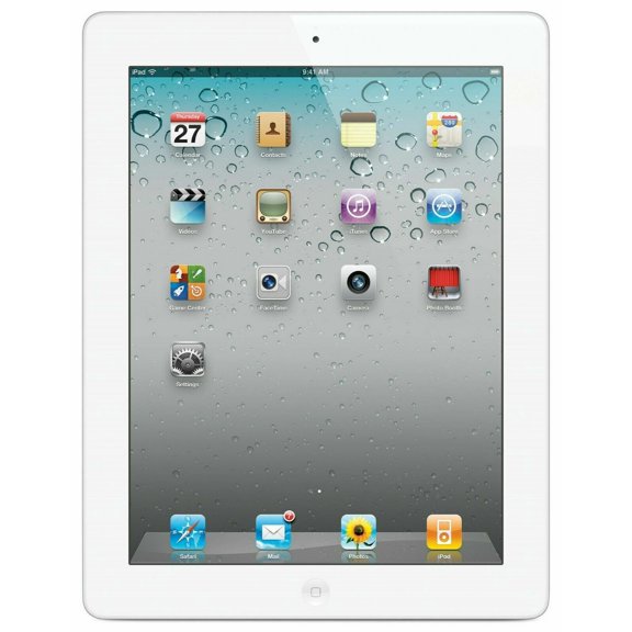 Restored Apple iPad 2nd. Gen 9.7" Apple A5 DualCore 1.0 GHz 512MB RAM 16GB Storage White (Refurbished)