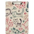 thumbnail image 2 of FMSHPON Paw Cute Cat Clipboard Hardboard Wood Nursing Clip Board and Pull for Standard A4 Letter 13x9 inches, 2 of 8