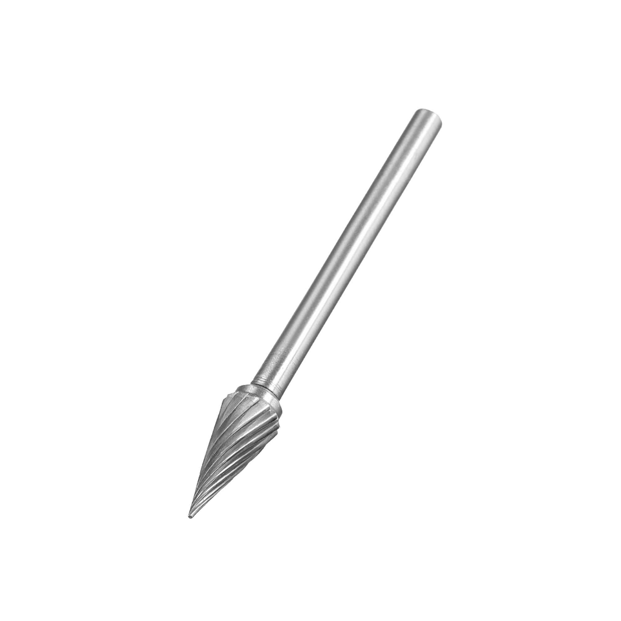 Carbide Burrs Single Cut Rotary Burrs File Pointed Tree Shape Cutting