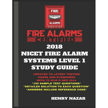 2018 Nicet Fire Alarm Systems Level 1 Study Guide (Best Study Material For Cfa Level 1)