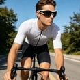thumbnail image 4 of Dual Color Frame Full Wrap Sport Bike Sunglasses Anti Glare UV Block Lens, Flexible Impact Resistant Outdoor Eyewear for Driving Hiking Cycling Beach Daily Casual Fashion, 4 of 6