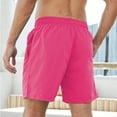 thumbnail image 7 of Men's Mesh Lining Swim Trunks Quick Dry Drawstring Bathing Suit Hawaiian Surfing Beach Shorts with Pockets, 7 of 7