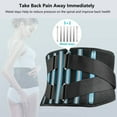 thumbnail image 4 of iMucci Air Mesh Back Brace for Men Women Lower Back Pain Relief with 7 Stays, Adjustable Back Support Belt for Work, Anti-skid Lumbar Support for Sciatica Scoliosis, 4 of 6