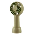 thumbnail image 2 of Mini USB Handheld Fan with Base Electric Fan 3 Speed Small Desktop Table Quiet USB Fan for Home Bedroom Office, 2 of 8