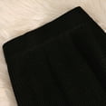 thumbnail image 5 of BEAUKEY Midi Skirt For Women Side Slits Straight Skirt Chinese Pearl Buckle Knitted Skirt, 5 of 5