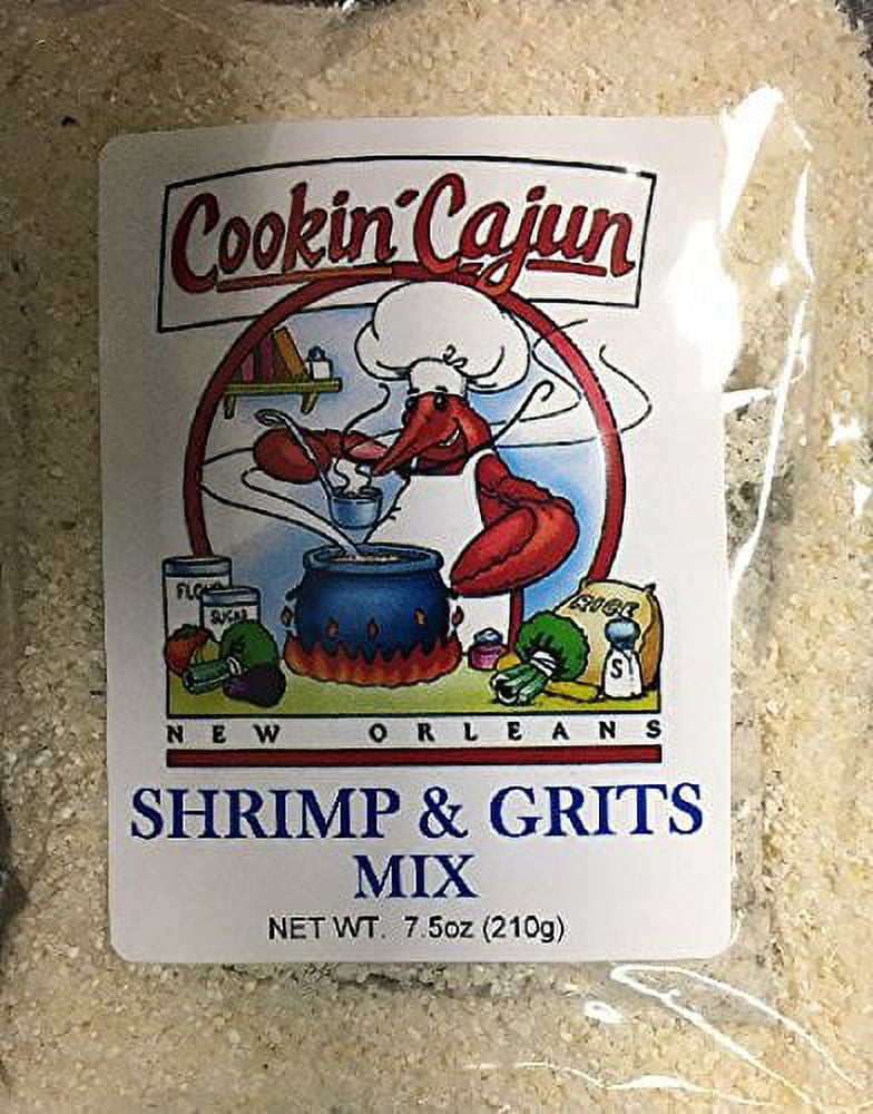 Cookin' Cajun New Orleans Shrimp & Grits Mix (one 7.5 oz package