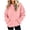 Pink, variant on AKOEE Womens Oversized Hoodie with Pockets Plain Hooded Sweatshirts Casual Drawstring Long Sleeve Pullovers (XL, Purple)