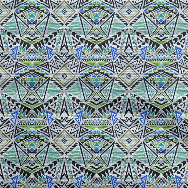 oneOone Cotton Poplin Light Blue Fabric African Sewing Craft Projects Fabric Prints By Yard 42 Inch Wide