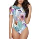 thumbnail image 1 of Balery Cactus Body de cuello redondo de manga corta para mujer Tops de manga corta Tops básicos-Medium, 1 of 7