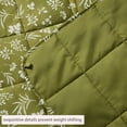 thumbnail image 6 of Teler Weighted Blanket for Adults 20 lbs, 48" x 72" Cooling Printed Heavy Blanket for Bed Sofa, Avocado Green, 6 of 7