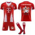 thumbnail image 1 of 2025-2026 Bayern Munich Home Kids Adult Football Shirt with Socks, 1 of 2