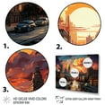 thumbnail image 3 of Designart "In Futur City Kansas wall art" Cityscapes Wall Art Living Room, 3 of 5