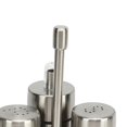 thumbnail image 2 of Oil Salt Cruet Set 304 Stainless Steel Vinegar Bottle Pepper Shaker with Base Stand for Kitchen Restaurant, 2 of 4
