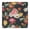 Flower P, variant on Flower Print Elastic Fitted Tablecloth - Watercolor Flowers Pattern Square Table Cover, Windproof Snug Fit Outdoor Picnic Table Protector, Washable Cute flowers Design (34x34 Inches)