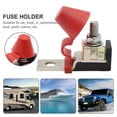thumbnail image 4 of M8 Terminal Mount MRBF Fuse Block Kit 30-300A 58V Ring Fuse Marine Battery Terminal Holder Ignition Protection For Boat Truck RV, 4 of 5