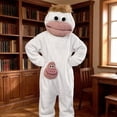 thumbnail image 6 of Kids Green Big Mouth Monster Onesie 𝐂𝐨𝐬𝐩𝐥𝐚𝐲 𝐂𝐨𝐬𝐭𝐮𝐦𝐞 | Funny silly design, ultra-soft cozy feel, Plush Cartoon Onesie,Home Loungewear Baggy, 6 of 9