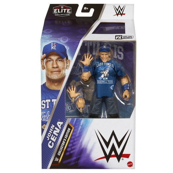 John Cena (Blue - The Last Time Is Now) - WWE Elite 119 Exclusive Mattel WWE Toy Wrestling Action Figure