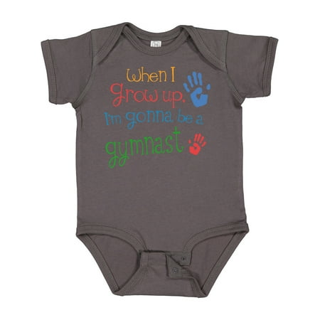 

Inktastic Gymnast Future Gift Baby Boy or Baby Girl Bodysuit