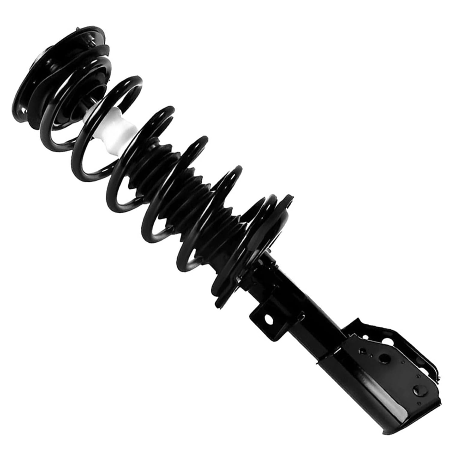 Detroit Axle - Front 2pc Struts for 2010-2017 Chevrolet Equinox, 2 Complete Struts with Coil Spring Assembly 2011 2012 2013 2014 2015 2016 Replacement