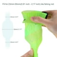 thumbnail image 3 of Unique Bargains 2.02m Green Fishing Rod Sleeve Rod Sock Cover Braided Mesh Rod Protector 2 Pack, 3 of 5