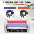 thumbnail image 2 of Hot Dog Roller VEVOR 18 Hot Dog, capacidad 7 rodillos, 1050 W, 2 of 9