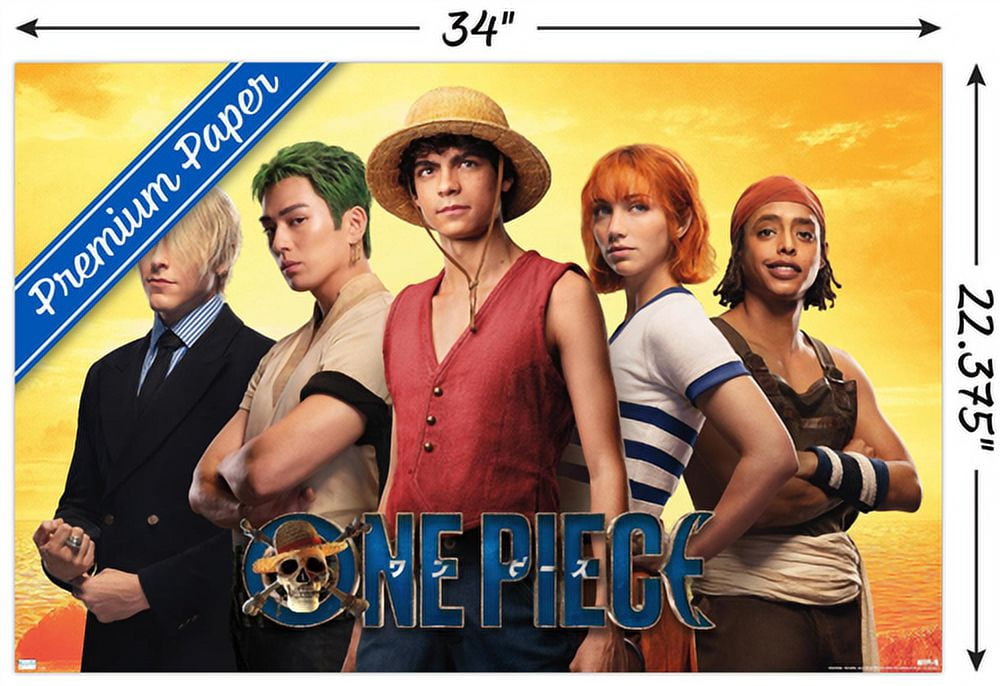 Netflix One Piece - Collage Wall Poster, 22.375" x 34"