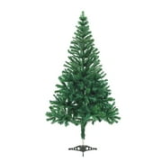 PE mix PVC high quality Christmas tree foldable metal stand 59.1"