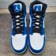thumbnail image 3 of N I-K-E A i r-Jor-dan 1 Mid TD Football Cleats Game Royal Blue Mens SZ 8.5 FJ6805-104, 3 of 6