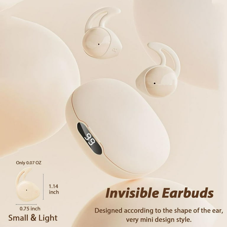 Invisible Bluetooth Smallest Earbuds Hidden Ear Buds Invisible