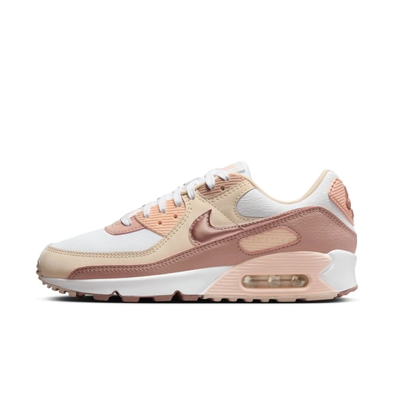 Women's Nike Air Max 90 NN PRM White/Particle Pink (HQ1783 100) - 9