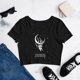 thumbnail image 5 of Camiseta estampada con cuello redondo y cuello redondo a la moda para mujer, camiseta informal de manga corta Pompotops hkajfhjk460187, 5 of 8