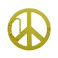 thumbnail image 2 of New Men Women Peace Sign Belt Buckle Symbol Dove Peace-Lover-Keeper Gold Metal, 2 of 2