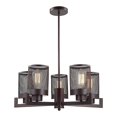 thumbnail image 1 of Lámpara Colgante Candil Negro 5 Luces Málaga 300w Tecnolite HOME ., 1 of 4