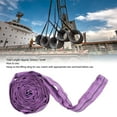 thumbnail image 4 of Web Sling, Purple 3 Meter Polyester Crane Strap 1T Bearing Capacity Durable  For Transportation, 4 of 8