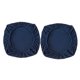 thumbnail image 5 of Advancent 2 uds. Funda para silla de oficina con división de grano de maíz Protector exterior Universal estilo Simple decoración del hogar azul profundo 2piezas, 5 of 6