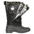 thumbnail image 2 of Dream Pairs Women's Warm Faux Fur Lined Mid Calf Winter Snow Boots BLACK Size 9, 2 of 7
